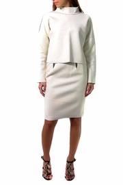  Cream Sweater Set
