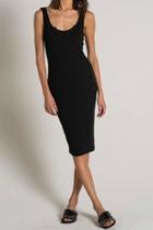  Ladder Rib-knit Dress