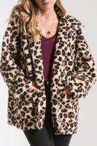  Leopard Sherpa Tb Coat