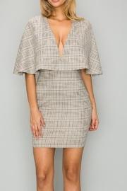  Plaid Cape Dress