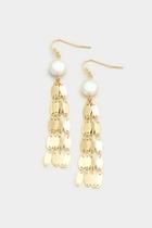  Pearl Fringe Earrings