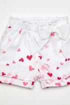  Heart Print Shorts