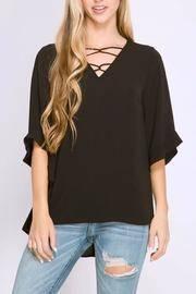  Strappy Neckline Top