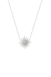  Silver Starburst Necklace