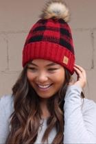  Buffalo Plaid Beanie