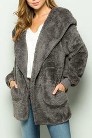  Microfiber Plush Hoodie