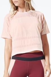  Cropped Mesh T Shirt