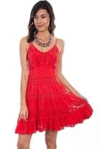  Rusty Red Dress