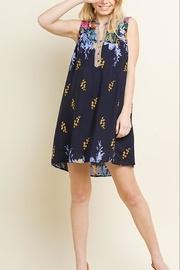 Print Mandarin Dress