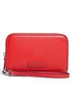  Red Zip Around Wristlet