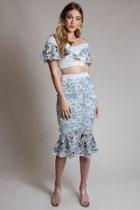  Lace Skirt Set