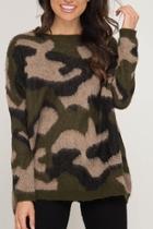  Camo Cutie Sweater