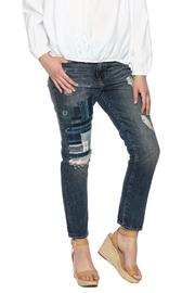  Indigo Patchwork Jean