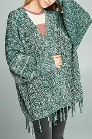  Knit-cardigan With Fringes