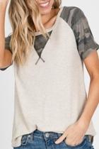  Camo Raglan Sleeve