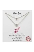  Flower-bud Layered Necklace