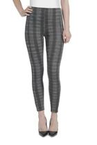  Plaid Jacquard Jeggings