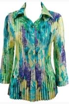  Satin Shirt-floral