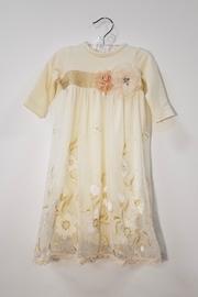  Ivory Lace Layette Gown