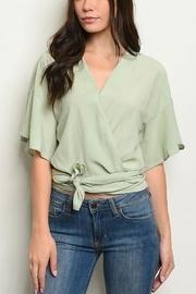  Light Weight Wrap Blouse