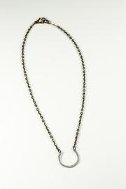  Necklace Horseshoe Silver