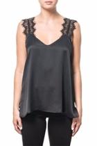  Black Silk Cami