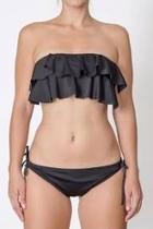  Black Sexy Basic Bikini