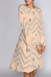  Peach Mao Dress