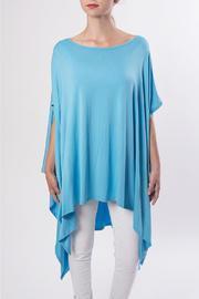  Blue Flowy Tee