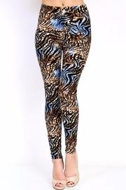  Zebra Cheetah Print Leggings