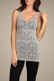  Floral Jacquard Tank