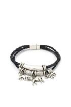  Elephant Charm Dangle-bracelet