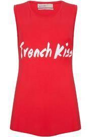  Red Singlet Lollipop Top