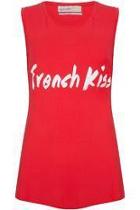  Red Singlet Lollipop Top