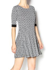  Chevron Scuba Dress