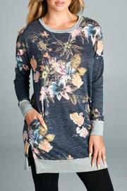  Tunic Knit Floral