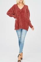  Spiced Chenille Sweater