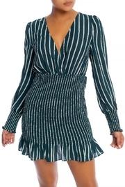  Stripe Scrunch Dress
