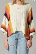  Rhodes Crop Sleeve Sweater