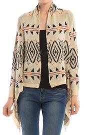  High/low Knit Cardigan