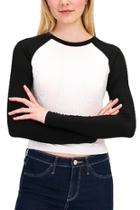  Contrast Baseball Top