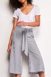  Striped Culottes Pants