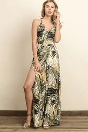  Jungle Cross-back Jumpsuit