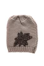  Knit Hat With Crystal