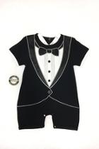  Tux Short Romper