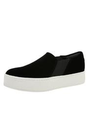  Velvet Platform Sneaker