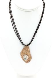  Bronze/fine Silver Necklace