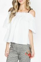  Bree Open-shoulder Top