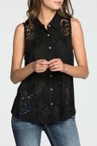  Black Cutout Tank