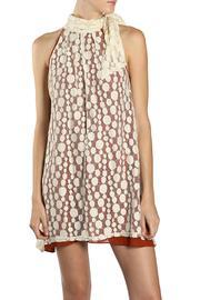  Pleated Shift Dress